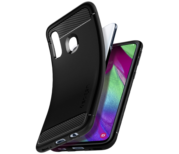 Spigen Rugged Armor do Samsung Galaxy A40 Black - 495695 - zdjęcie 8